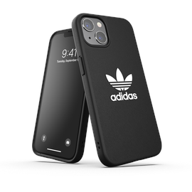 adidas Moulded Case Basic (iPhone 13), Smartphone Hülle, Schwarz, Weiss