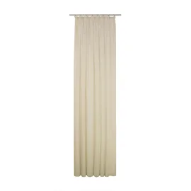 Wirth Vorhang WIRTH "LORCA" Gr. 1, beige, B:132cm H:150cm, Obermaterial: 66% Polyester, 34% Baumwolle, Gardinen