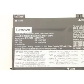 Lenovo BATTERY Internal 4c 52.5Wh LiIonSP/A (5B10W51864)