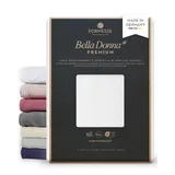Formesse Bella Donna Premium Jersey 180 x 200 - 200 x 220 cm weiss