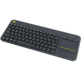 Logitech K400 Plus Wireless Touch Keyboard ES schwarz