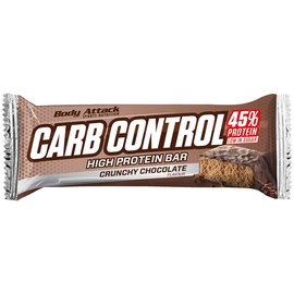 Body Attack Carb Control Crunchy Chocolate Riegel 100 g