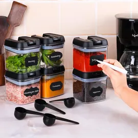 Belle Vous Frischhaltedose transparent 0,5 l 6-teiliges Set