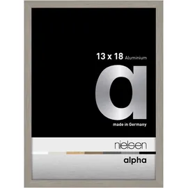 Nielsen Alpha Aluminium Hellgrau 13x18 cm 1 St.
