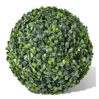 vidaXL Buchsbaumkugeln 2 Stk. Künstlich Formschnitt-Kugel 35 cm