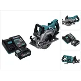 Makita RS 001 GM1 Akku-Handkreissäge 40 V max. 185 mm Brushless + 1x Akku 4,0 Ah + Ladegerät