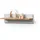 livinity® Kinderregal Mailo 70 x 20 cm Eiche weiß