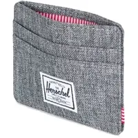 Herschel Charlie Geldbörse raven crosshatch