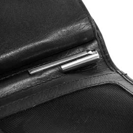 Bodenschatz Geldbörse TWOinONE Herren Portemonnaie schwarz