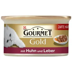 Purina Gourmet Gold mit Huhn und Leber 85G