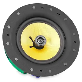 Pronomic CLS-540 WH High-End Gewebe Einbaulautsprecher (2-Wege Decken-Lautsprecher Box, 5,25"/133 mm Woofer, 0,75"/19 mm Tweeter, 40/80/160 Watt