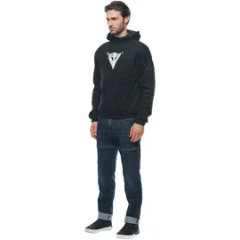 Dainese Daemon-X Safety Hoodie Motorradjacke Schwarz/Weiß 50