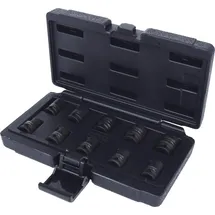 KS Tools 3/8" 12-kant-Kraft-Stecknuss-Satz, kurz, 10-tlg.
