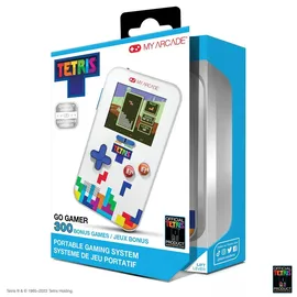 My Arcade GO Gamer Tetris 301 Jeux EN 1 Transparent + Tetris