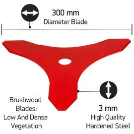Oregon Trimmerkopf 3d X 305 Mm X 25,4 Mm X 3 Mm