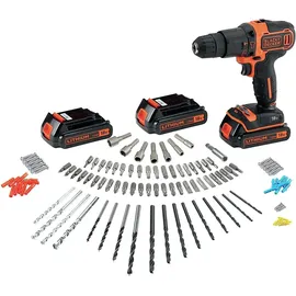 Black & Decker BDCHD181B3A-QW inkl. 3 x 1,5 Ah + Zubehör