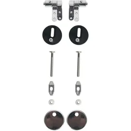 Primaster WC-Sitz-Befestigung mit Absenkautmatik, mit Befestigung