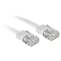Lindy 47505 RJ45 Netzwerkkabel, Patchkabel CAT 6 U/UTP Flachband-Netzwerkkabel,