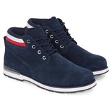 Tommy Hilfiger Schnürboots »CORE SUEDE BOOT«, Gr. 47, dunkelblau, , 24126532-47