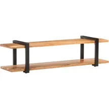 vidaXL TV-Schrank Lowboard 160x40x40 cm Braun Massivholz