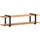 vidaXL TV-Schrank Lowboard 160x40x40 cm Braun Massivholz