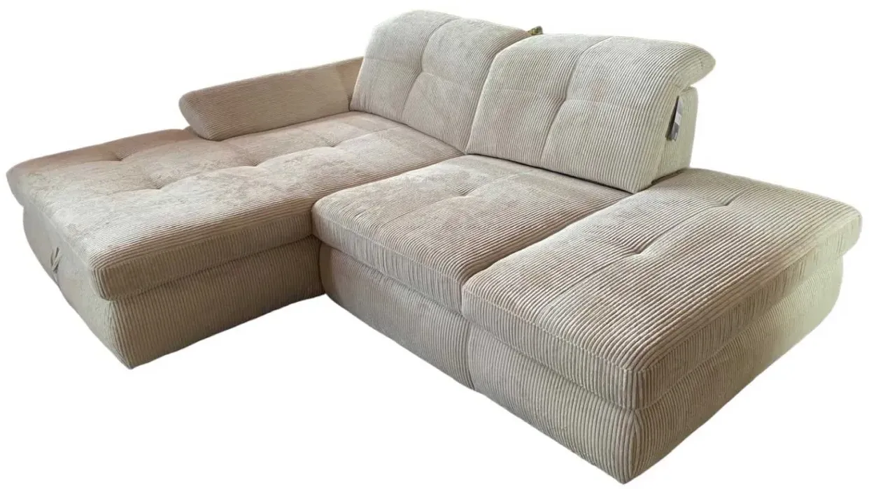 Boxspring Sofa mit Sitztiefenverstellung