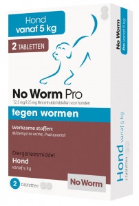 No Worm Pro Hond  12 tabletten