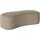 LeGer Home by Lena Gercke Polsterhocker Dilara Polyester 143 x 45 x 68 cm Beige