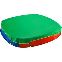 Buri Sandkastenabdeckung 150x150cm mit Gummis grün