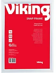 Viking DIN A3 Klapprahmen Silber Aluminium 4158558 32,7 (B) x 45 (H) cm