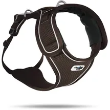 Curli Belka Hundehalsband Braun S