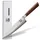 Zayiko Kasshoku Damastmesser 20 cm Braun/Schwarz/Silber
