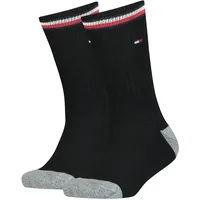 Tommy Hilfiger Iconic Sports Socken 2er Pack Schwarz 39-42