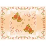 Sovie Horeca Tischset Harmony in Aprikot aus Linclass® Airlaid 40 x 30 cm, 100 Stück, - Weihnachten Platzset Platzdeckchen