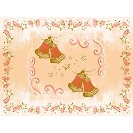 Sovie Horeca Tischset Harmony in Aprikot aus Linclass® Airlaid 40 x 30 cm, 100 Stück, - Weihnachten Platzset Platzdeckchen