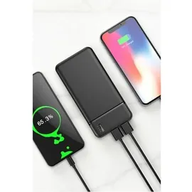 MaxLife MXPB-01 Powerbank 10000 mAh Schwarz