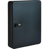 Alco Schlüsselschrank Stahlblech 280x80x370mm für 60 Schlüssel anthrazit