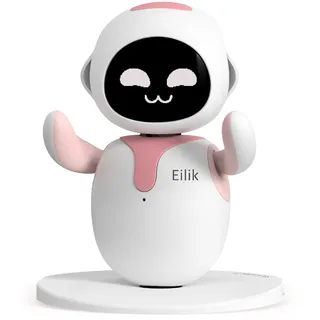 energize lab Eilik, emotional intelligenter Begleitroboter, über 140 Emotionen - Farbe: pink