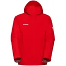 Mammut Hardshell-Wanderjacke Treeline Light HS Hooded (leicht, wasserdicht) rot Herren