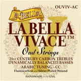 LA BELLA Strings »VIVACE OUD - OUVIV-AC - ARABIC TUNING« Saiten für Oud - Fluorocarbon/Silver-Plated Wound - 11-Saitiges Set