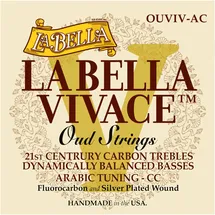 LA BELLA Strings »VIVACE OUD - OUVIV-AC - ARABIC TUNING« Saiten für Oud - Fluorocarbon/Silver-Plated Wound - 11-Saitiges Set