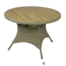 Gravidus Gartentisch Ø 100 x 73 cm Braun