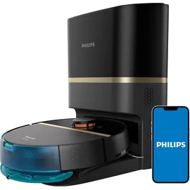 Philips HomeRun 7000 Series Aqua XU7100/01 Tiefschwarz/Gold mit Absaugstation