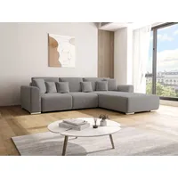 Ecksofa mit Schlaffunktion GUSTO L Monolith 85 Rechts - Dunkelgrau