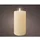 Lumineo LED Kerze 7 x 15 cm creme