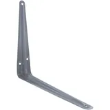 Bulk Hardware bh05425 Londoner Stil Regalträger 250 x 200 mm (25,4 x 20,3 cm) grau – (4-teilig)