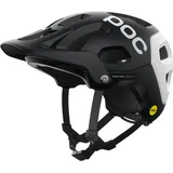 Poc Tectal Race MIPS 55-58 cm schwarz/weiß matt 2025