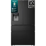 Hisense RF728N4SBFE French Door (560 l, 1785 mm hoch, Schwarz)