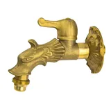 PUTEUS Nostalgie Auslaufventil 1/2 Zoll gold