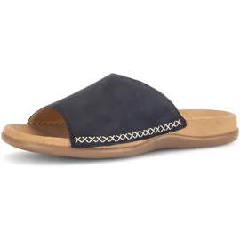 Gabor Pantolette 38 - blau, - 38